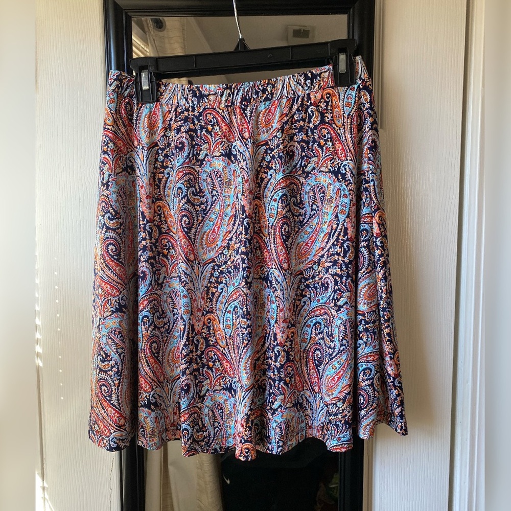 Gilli Paisley Blue and red multi-col. Skirt